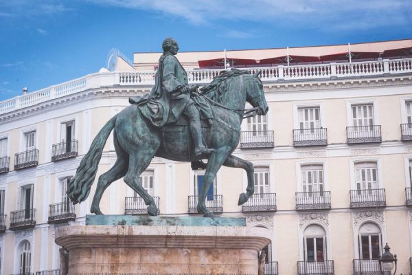 Carlos III Statue Puerta del Sol