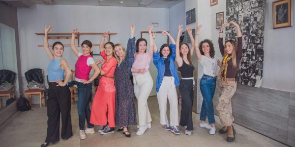 Flamenco class private group photo