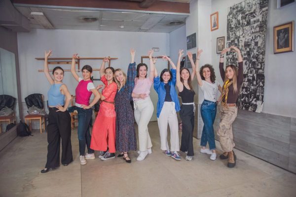 Flamenco class private group photo
